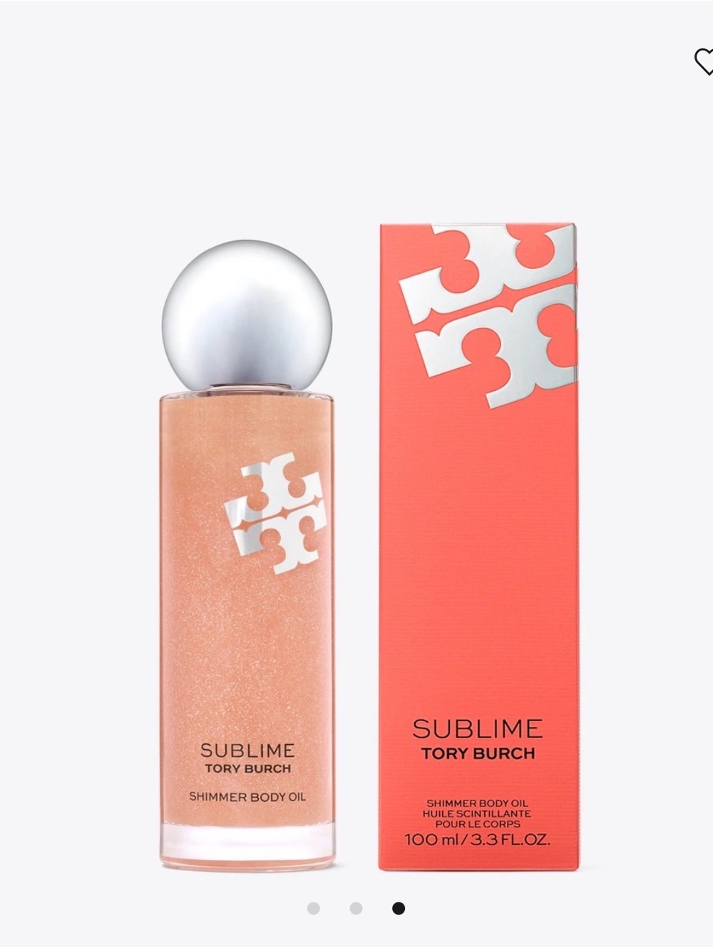 Tory Burch Sublime Shimmer Body Oil
